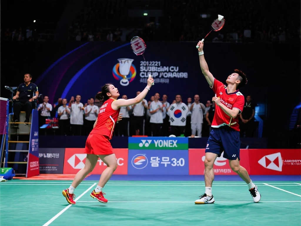 国羽再挑韩国！苏迪曼杯决赛15战13胜，上次3-0完胜夺冠