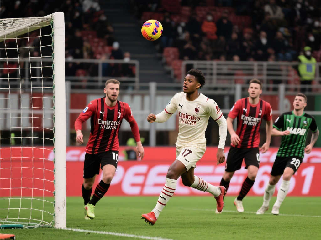 【意大利杯】丘库埃泽双响炮，AC米兰6-1大胜萨索洛