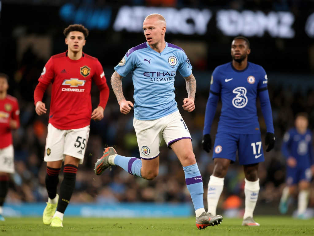 超级计算机预测英超新赛季排名：曼城称王，曼联第五，切尔西位居第七